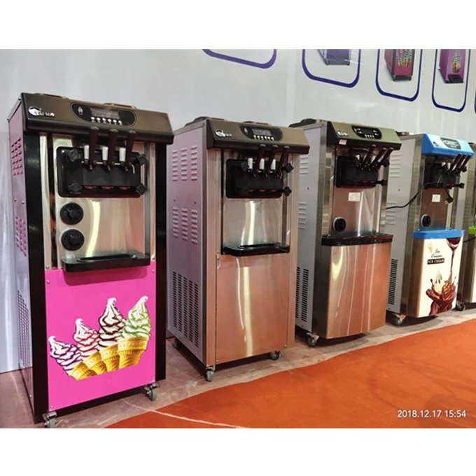 23 years factory 2022 High quality food hygiene standards softy ice cream machine price