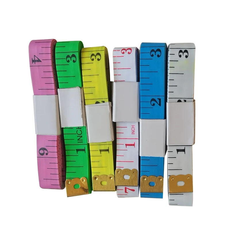 Factory price soft flat 1.3*150cm sewing ruler meter sewing tape measure for sewing tailor cloth ruler