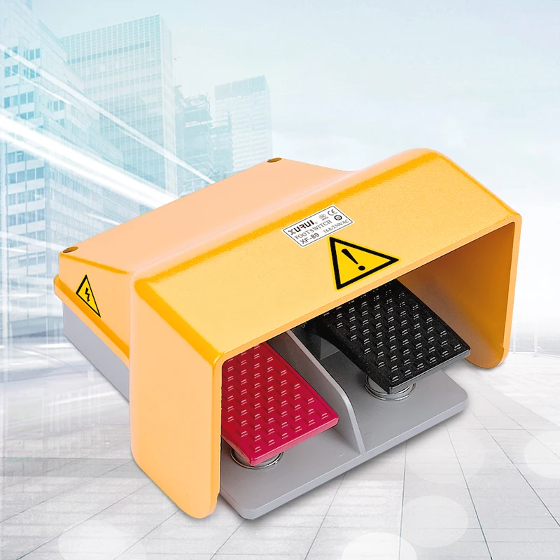 IP65 metal foot switch 16A 250V