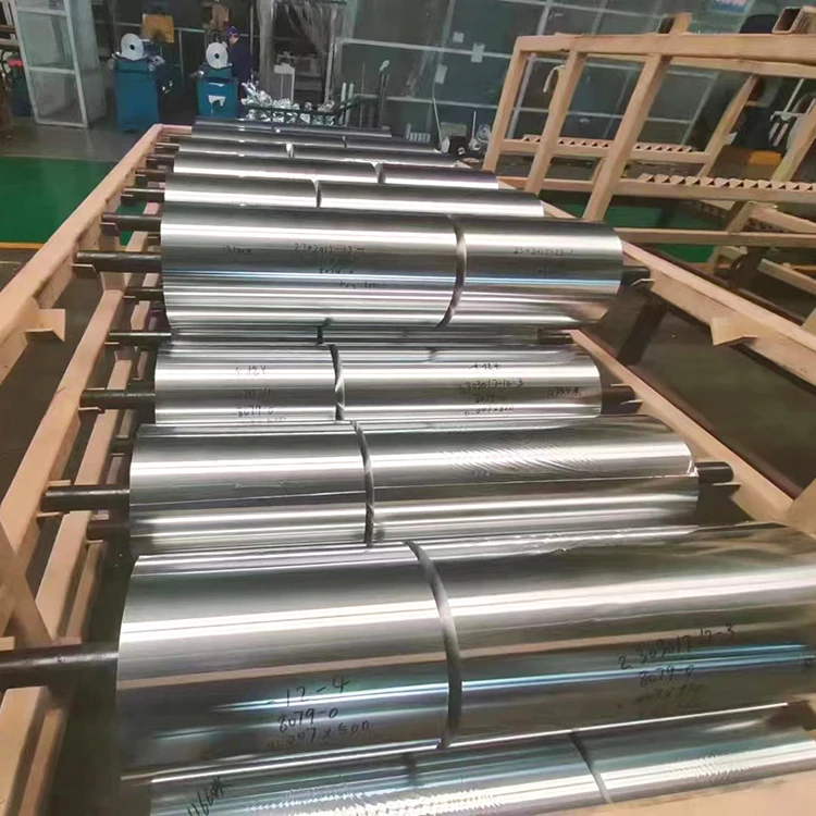 China Manufacture 1100 1050 1060 3003 5052 8006 8011 10micron 30micron Heavy Duty Food Grade Aluminum Foil