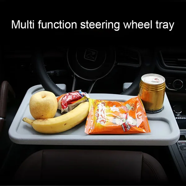 TaiHai Portable laptop car tray desk car steering wheel multi tray 42.5*28.5CM car steering wheel table