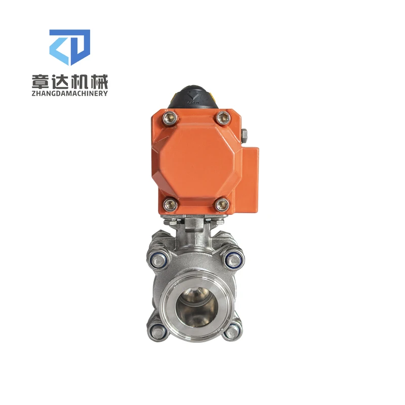  Шаровой клапан из нержавеющей стали алюминий привод клапана DN19-219 pneumaticd