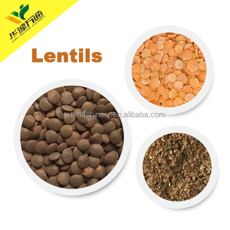 Dry Method Lentil Peeling Machine for Sale