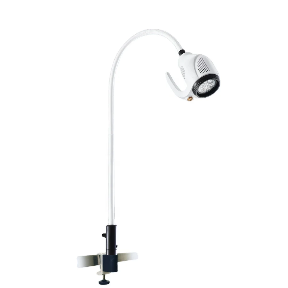 Гинекологический хирургический светильник для пациентов с гусиной шеей и светодиодной подсветкой, 21 Вт