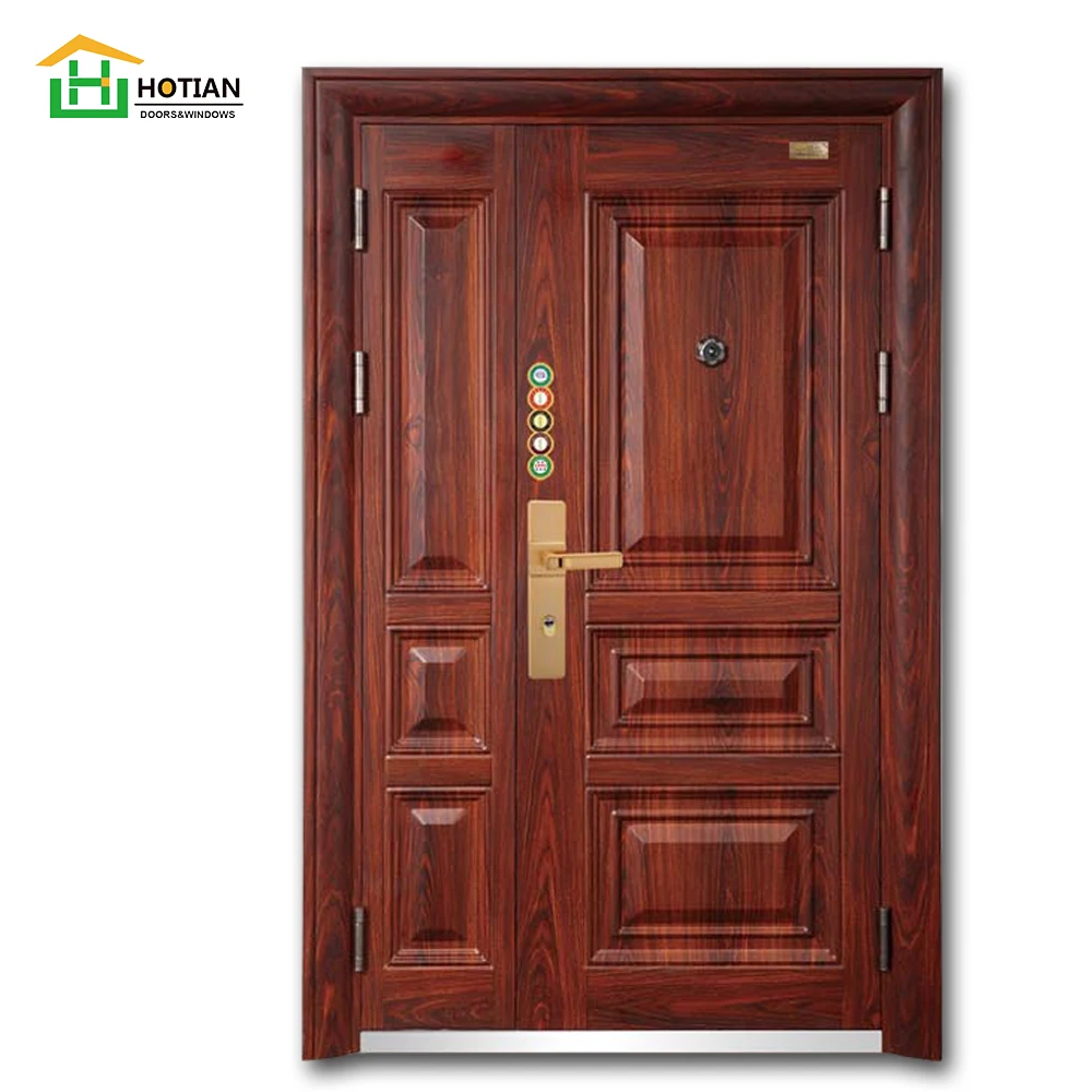Exterior front carving teak wood doors main entrance double carved wooden door design