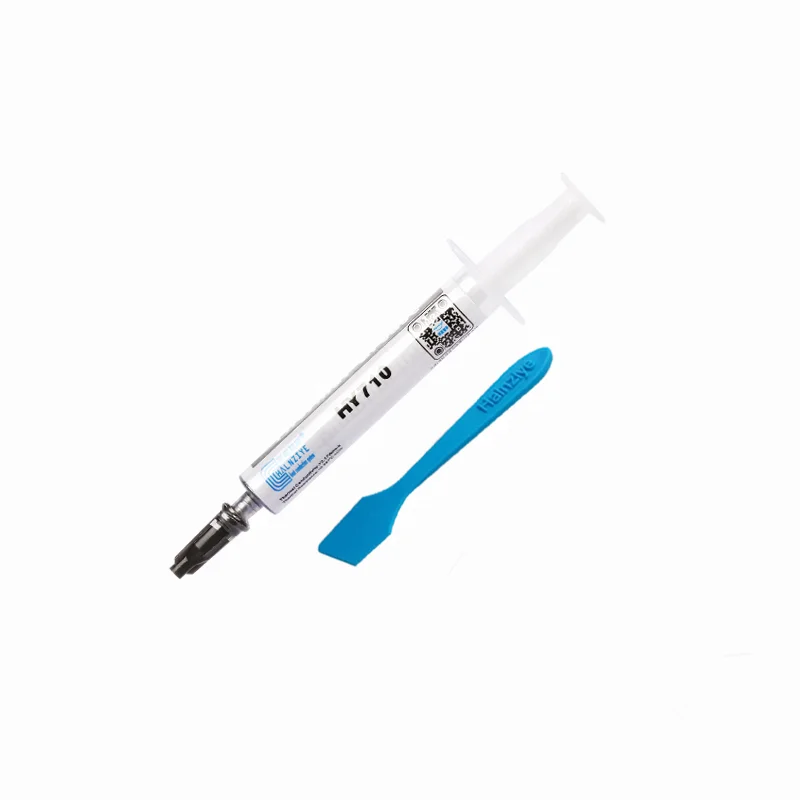 Silver thermal adhesive compound grease paste for copper aluminum coolers