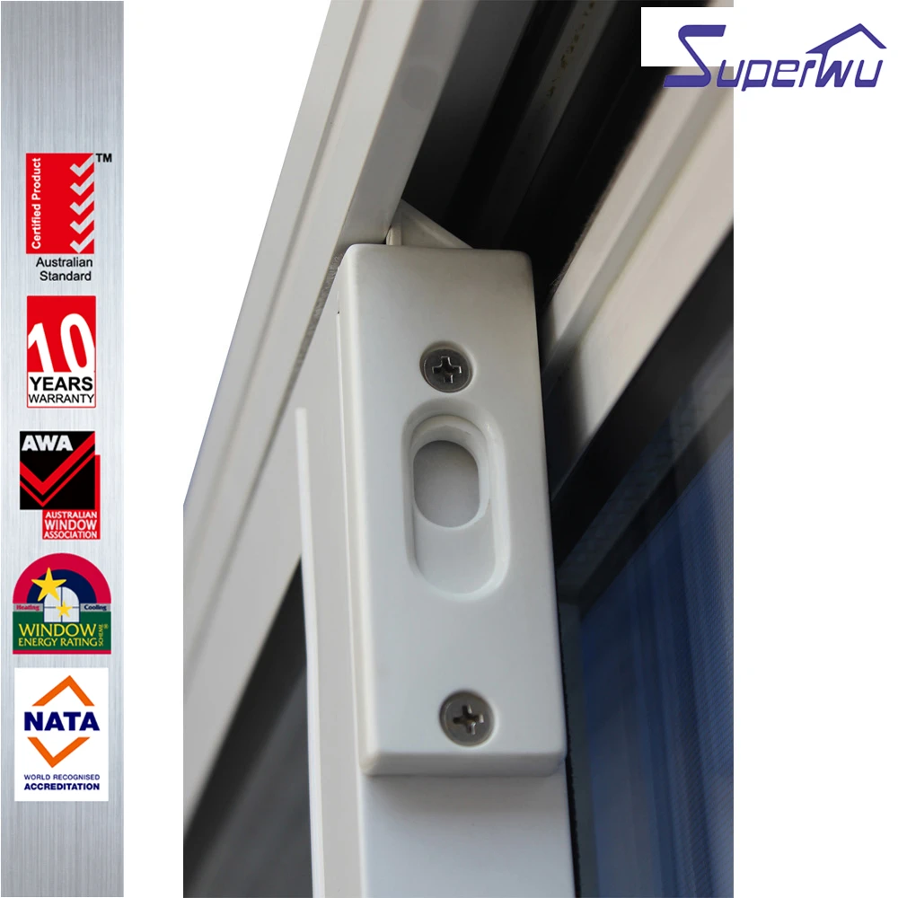 Modern Design USA Standard FL CODE laminated glass hurricane proof impact glass window Single Hung window for house