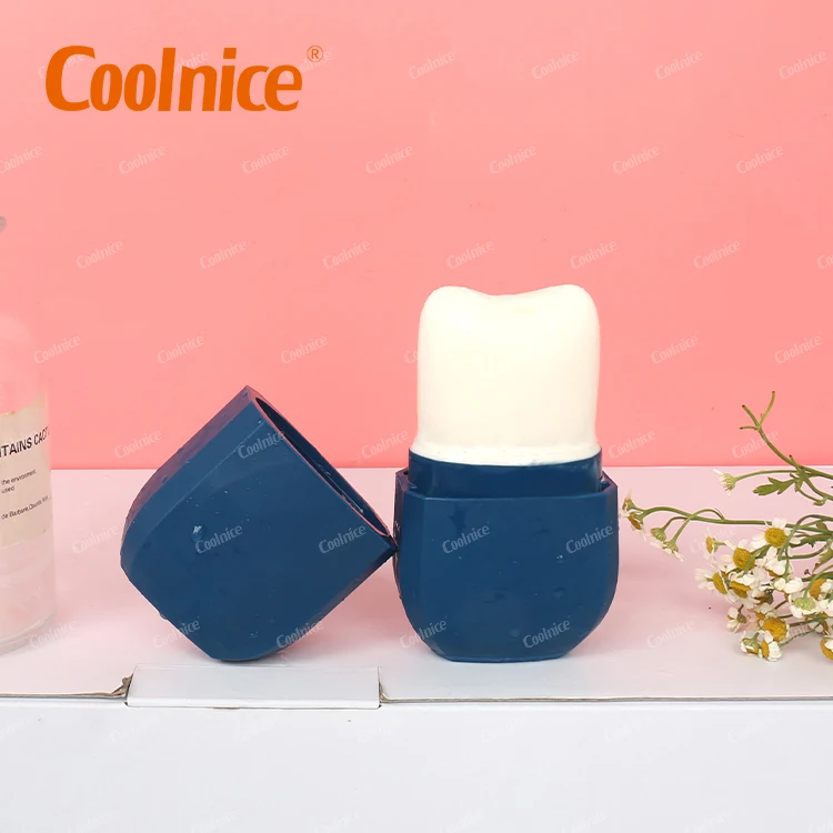 Lift And Tighten Skin Silicone Contour Roll Massage Facial Ice Globe Face Roller Reusable Ice Cubes