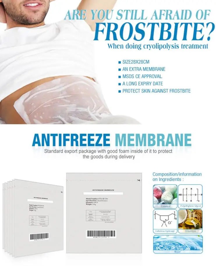 New Product Cellulite Removal Fat Freeze Equipment Cryotherapy