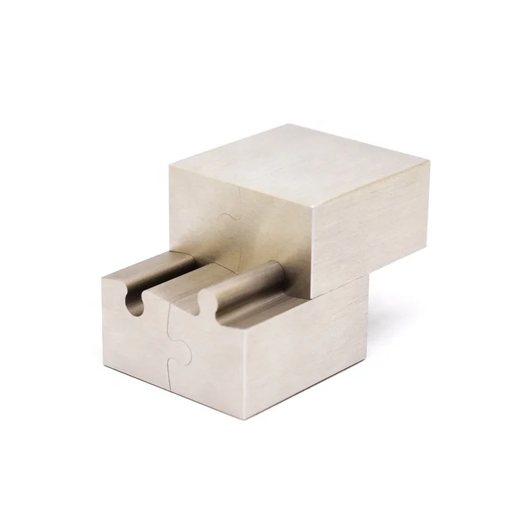High Quality Wire Cut Edm Wire Puzzle Parts SKD11 Steel Cutting 25mm*25mm Micro Machining Cnc Machining Toy OEM 3 Years Top JY