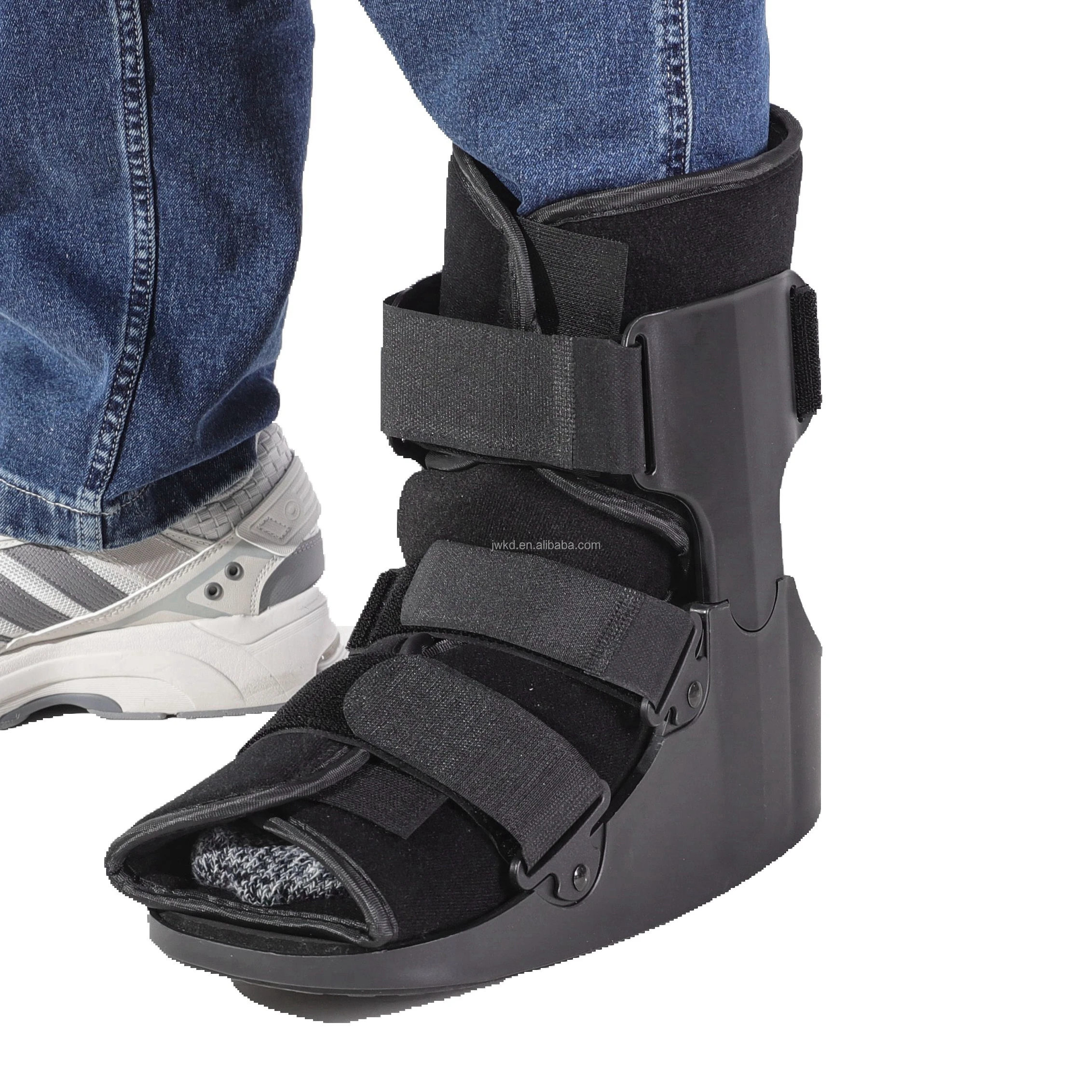 2025 Hot Sale Ortho Consumable Ankle Foot Adjustable Stabilization Walking Boot Orthosis for Swelling