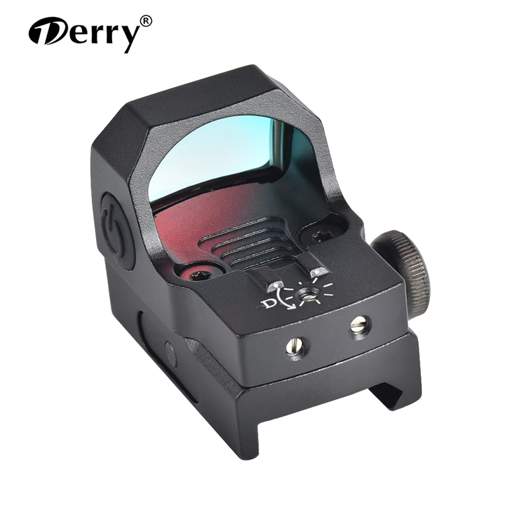 Derry Optics RMR Type 4 MOA Red Dot Sight with Picatinny Rail Mount