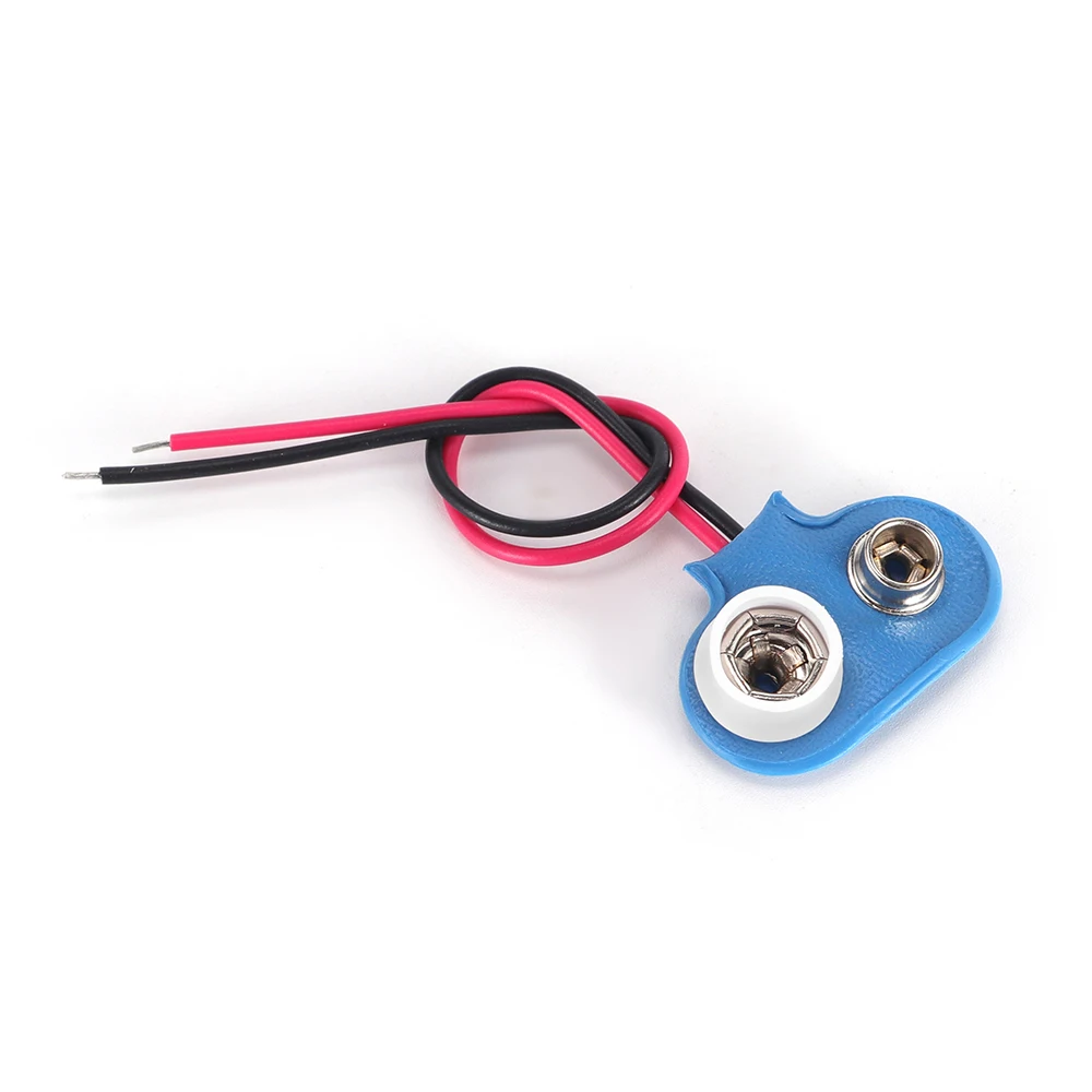Держатель батареи 9V с изоляционной резиновой крышкой T-Blue кожаная защитная плата для электроники