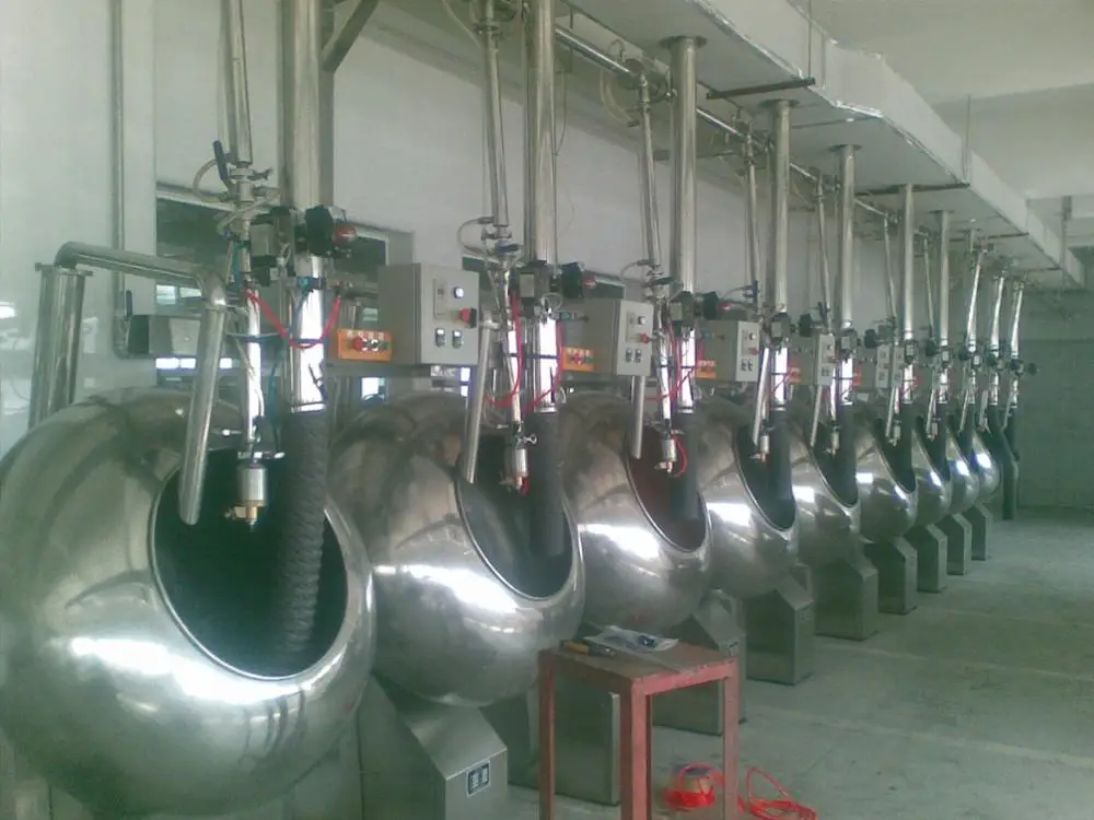 
Stainless Steel Peanut Sugar Coating Chocolate Polishing Pan 