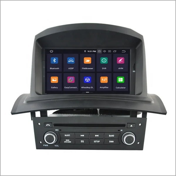 Newnavi Android 10 Touch screen car stereo 2 din car dvd gps navigation system for renault megane II 2/Fluence 2002-2008