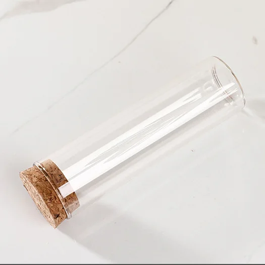 Round bottom Borosilicate Glass Test Tube for store scented tea