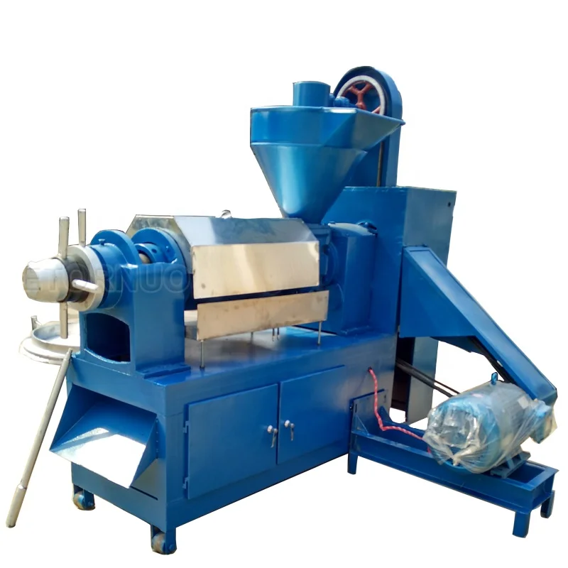 Automatic Screw Cold Press Almond Cotton Mustard Hemp Black Seed Soybean Sunflower Sesame Peanut Palm Coconut Oil Press Machine