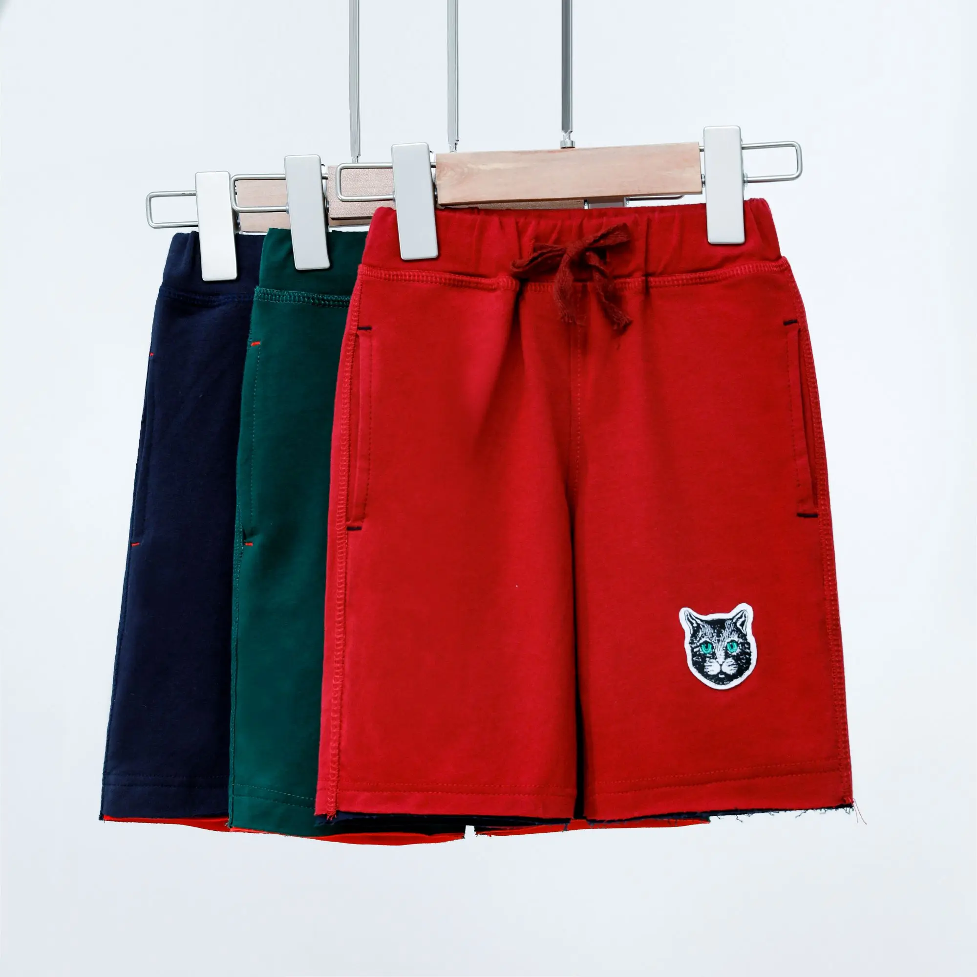 
Summer Pure Cotton Kids Shorts Top Selling Fashion for Boys Western OEM Customized Spandex Style Pcs Color Design Small Accept 