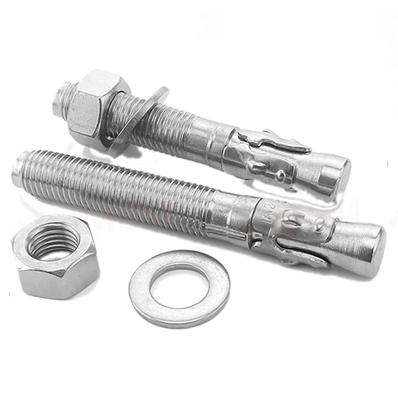 EKOO SS304 SS316 Stone Cladding Anchor Bracket Expansion Concrete Wedge Bolt