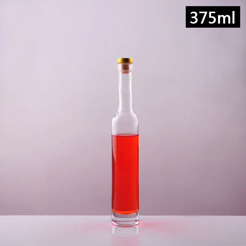 Wholesale 750ml Glass Wine Liquor Bottle Glass Brandy Gin Rum Tequila Vodka Spirits Bottle With Lid