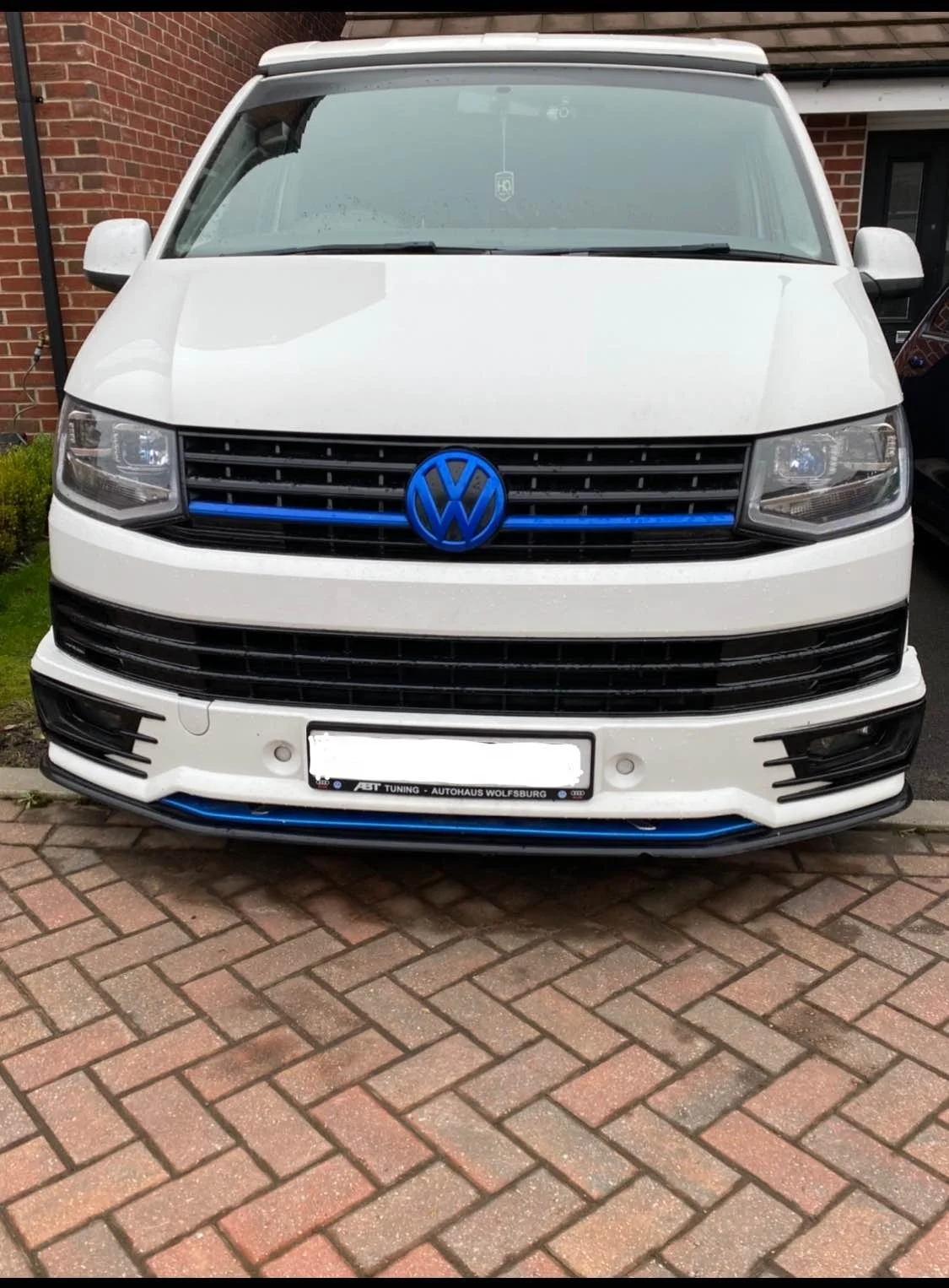 Для Volkswagen T6 Multivan Caravelle пластиковые книжка передний бампер спойлер сплиттер тюнинг-пакет для Vw