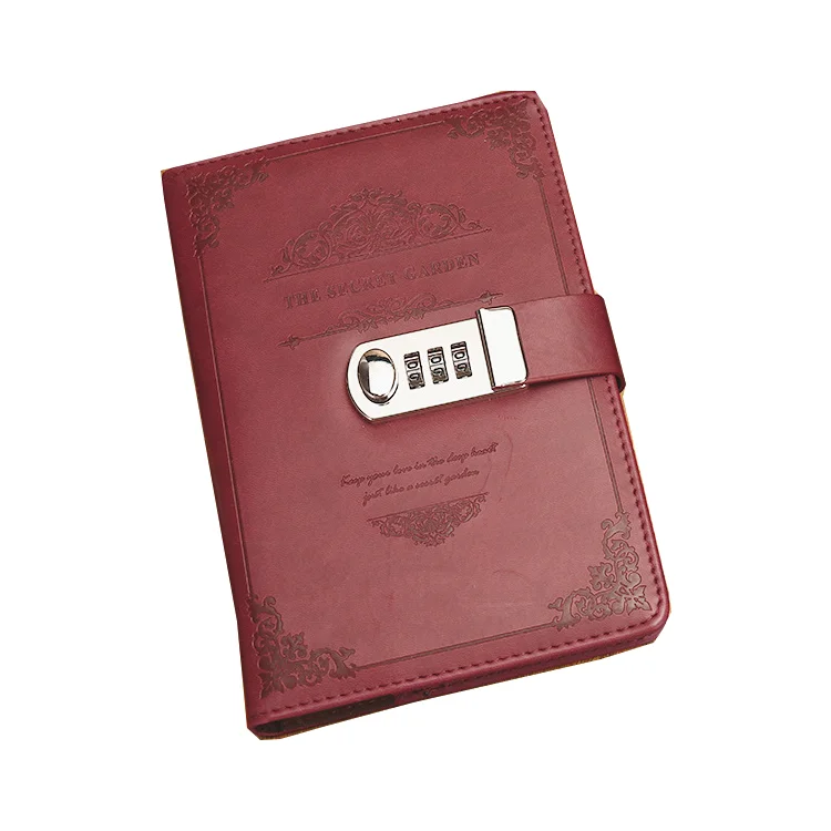 Lock Journal Notebook Secret Journal Diary with Combination Lock