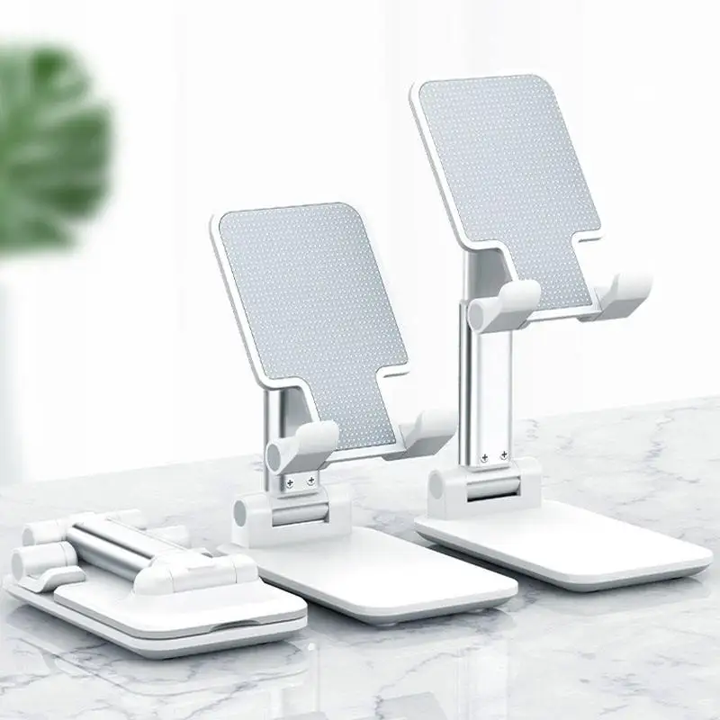 Luxury Phone Accesoires Retractable Floor Portable Folding Phone Holders Tablet Stand For Ipad Iphone