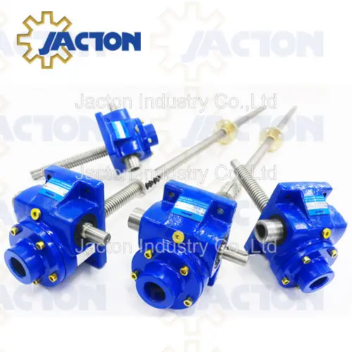 Custom 2 Ton Machine Screw Jack Lift, 2 t Worm Gear Screw Jack Price