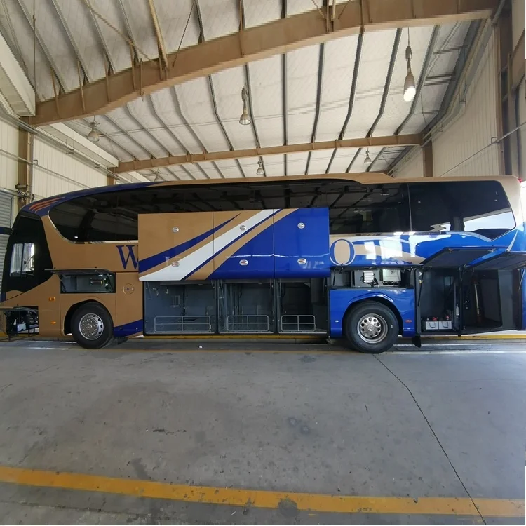 
2021 12m new long distance diesel coach bus with toilet for sale 