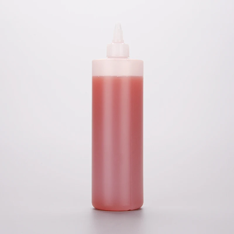 16oz 480ml Food Grade Plastic Squeeze Sauce Bottle for Ketchup