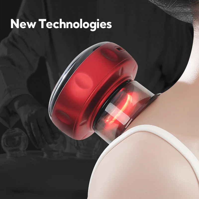 Вакуумная баночная терапевтическая машина, электрическая баночная терапия, массажер, пользовательская упаковка, вакуумная баночка для массажа абс