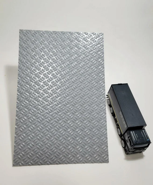 Anti-slip FRP panel Gel-coated Embossed Mat
