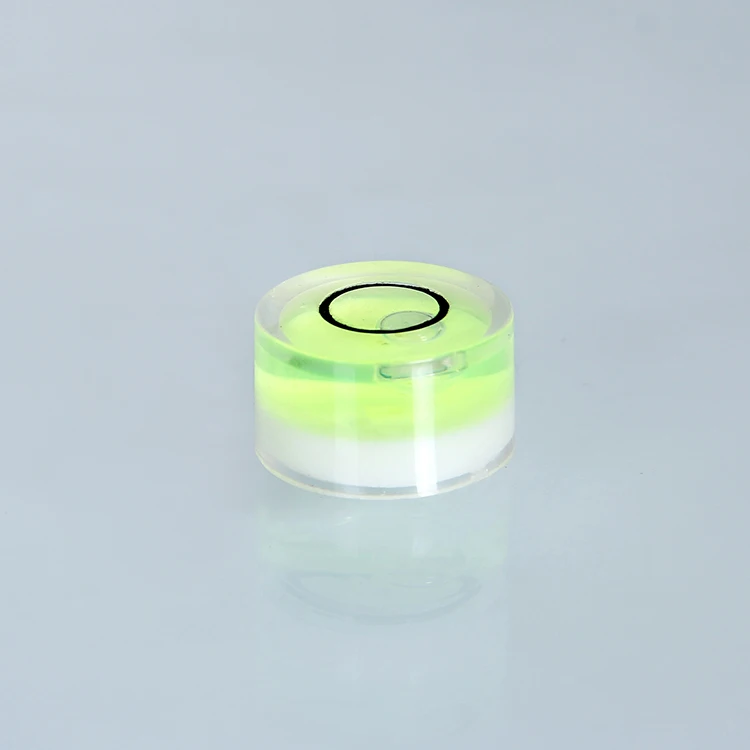 YJ-CR13808 High Transparent Appearance High Accuracy Mini Bubble Level Circular Level Bubble