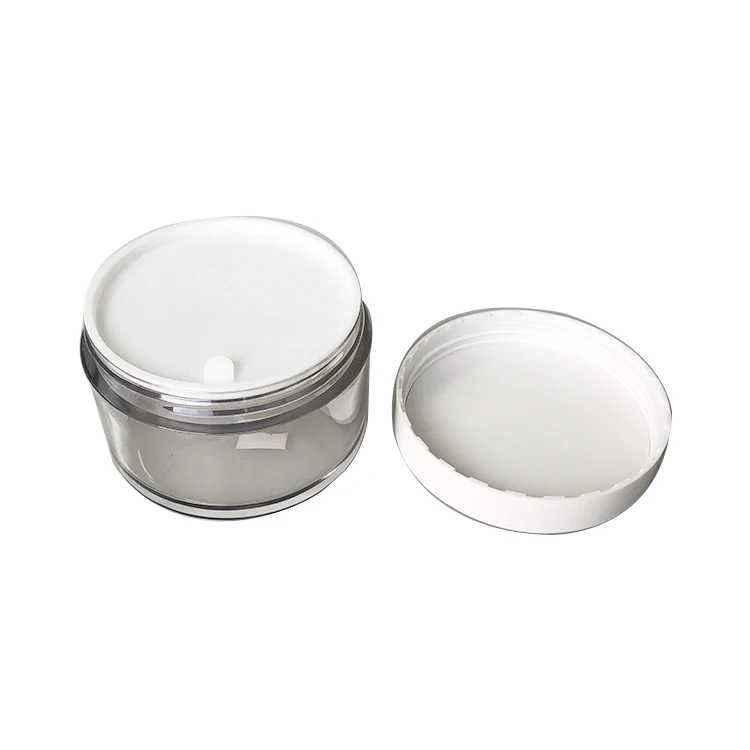 2019 New Design Cosmetic Packaging Plastic Pet Body Butter Jars For Food And Cosmetic Packing