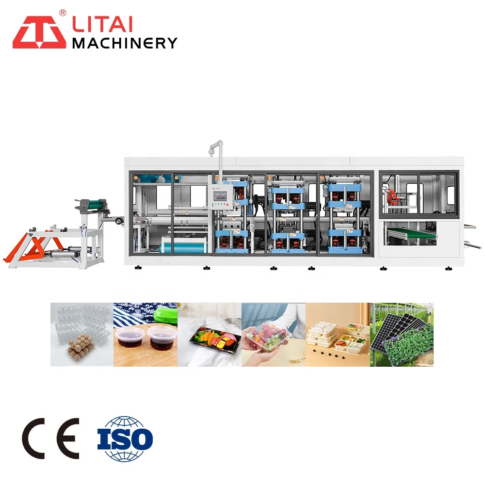 Full Automatic Vacuum Thermoforming Machine For Food Packing