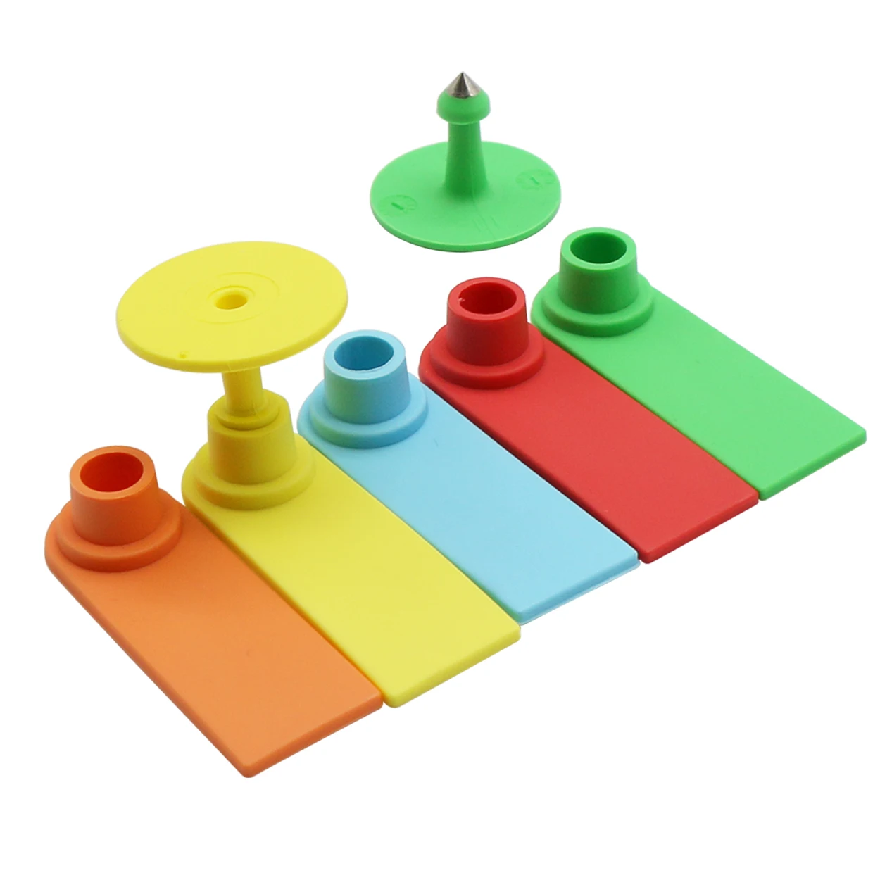 Wholesale Livestock Supplies Sheep Swine Cattle Wordless Ear Labels TPU Ear Tag for Animal Pig Goat