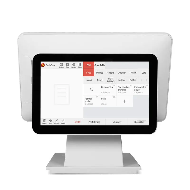 POS manufacturer touch screen monitors restaurant pos