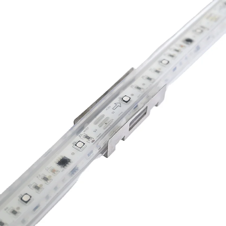 Wholesale Outdoor IP68 Fireproof rgb Led Strip IP68 modified PVC Flexible 5m 30 LEDs DC12/24V Controllable Building LED Strip