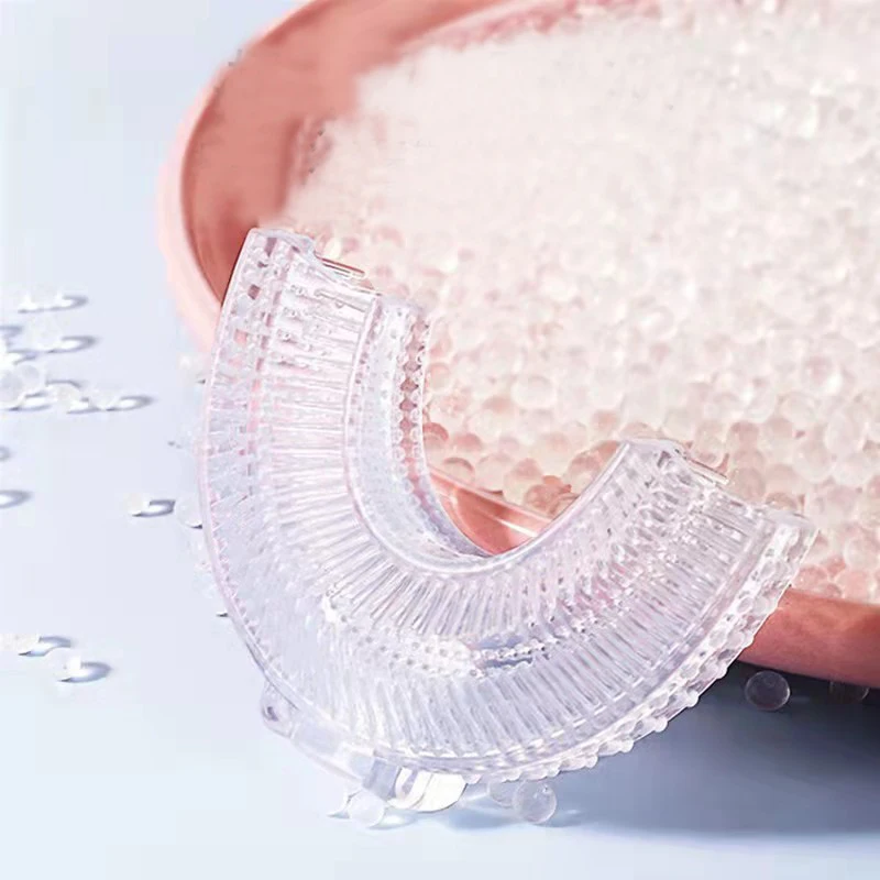 Food Safe Silicone Children u Shape Electric Silicone Toothbrush Head Adult U-shaped Toothbrush Head