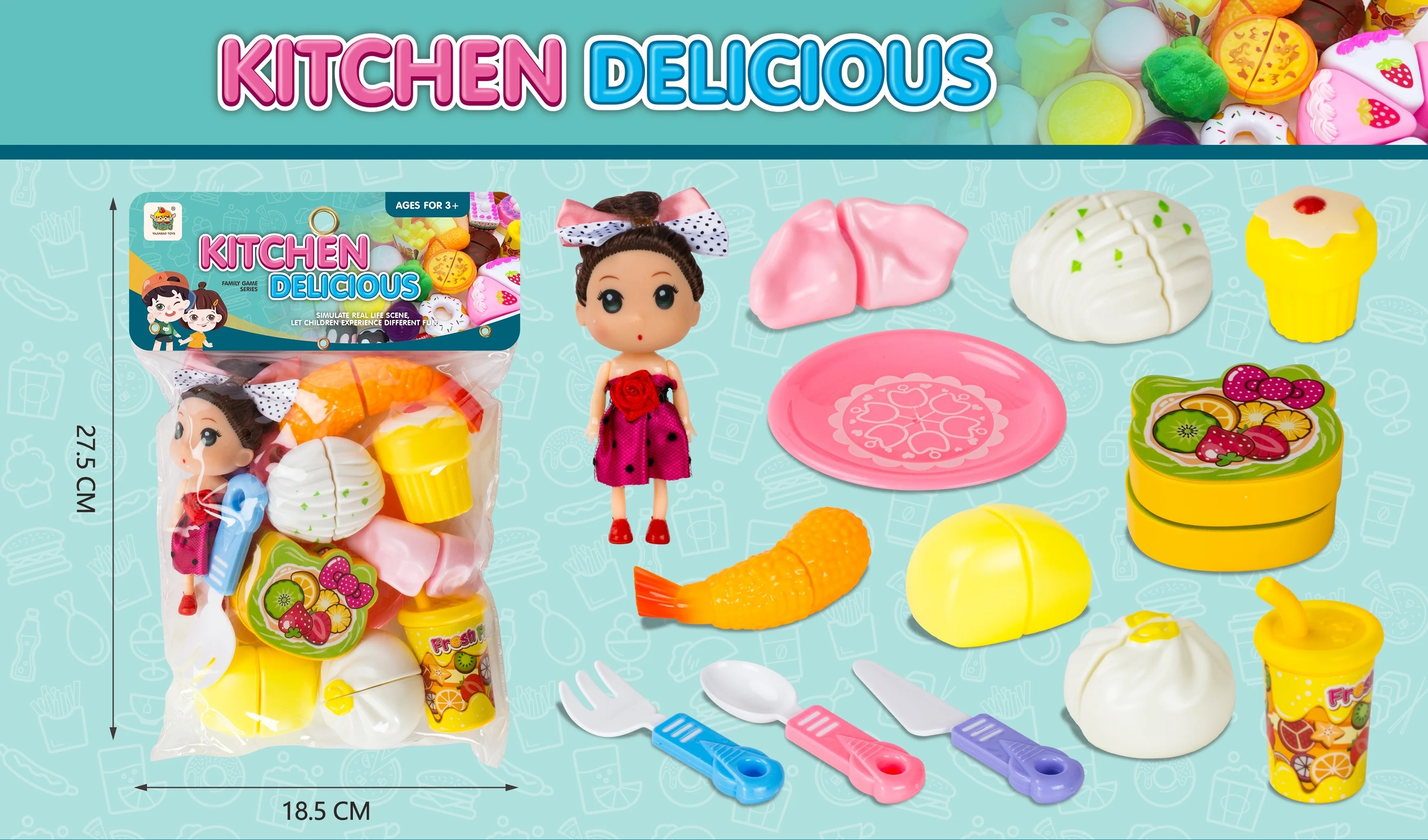Kitchen toys foods kids toys shantou chenghai toys