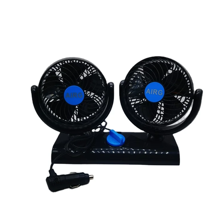 High Quality Cheap 12v 6 Inch Dual Head Cooling Car Accessories Exhaust Fan