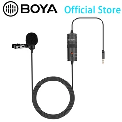 BOYA BY-M1 M1 PRO Wholesale 3.5mm jack Lapel Mic Collar Smartphones Laptop Micro 6M long Mini Cravate Microphone