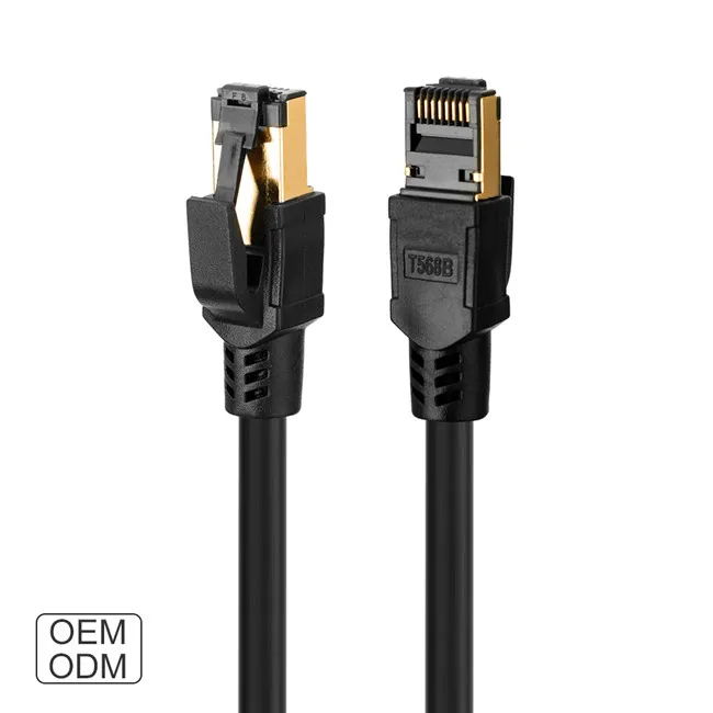10GB Transfer Rates & Up to 600 MHz 26awg Cat7 RJ45 To RJ45 Data Lan Cable Patch Cord Sftp Networking Cable Ethernet Cable