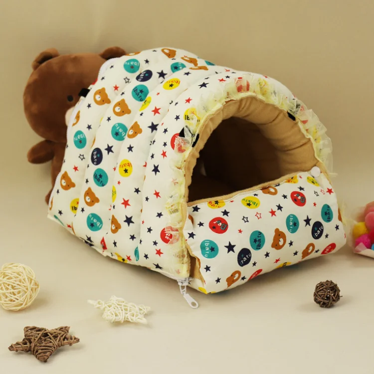 
Chinchilla Guinea Pig Bunny Pet Cages Carriers Portable Cotton Pet Cage 