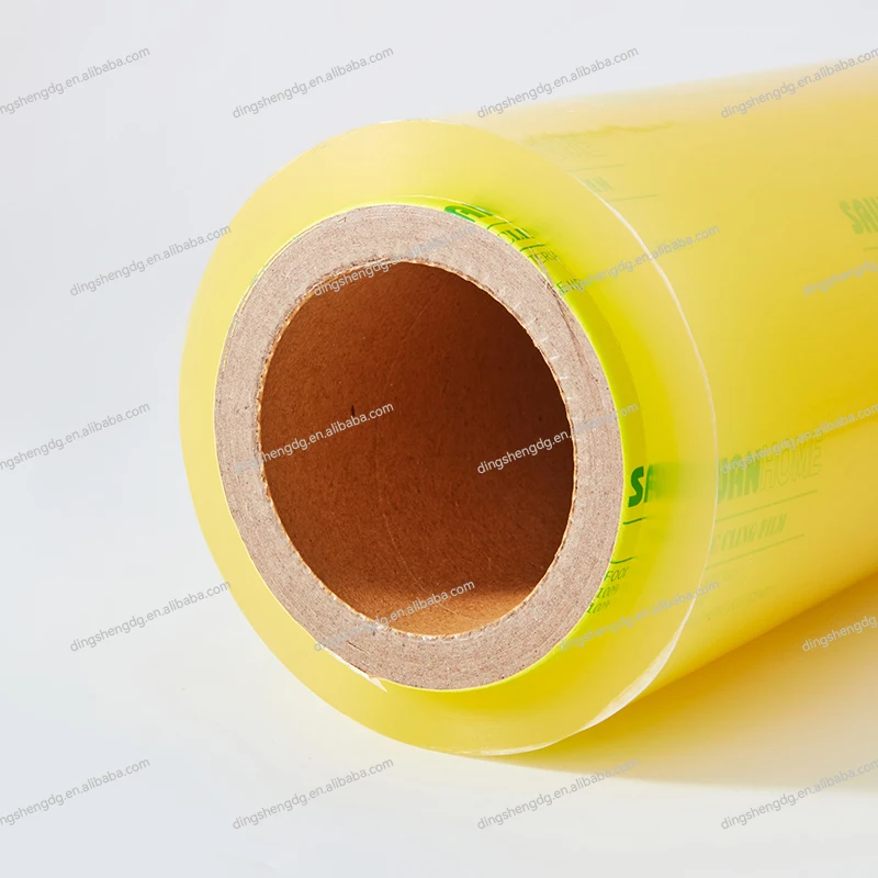 Pvc Food Grade Plastic Stretch Cling Film Wrap Pvc Food Grade Stretch Film