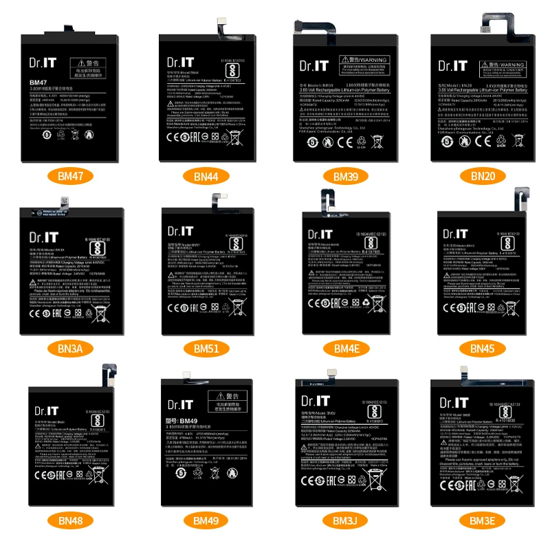 
Dr IT Cell Phone Batteries 100% Brand New Custom China Mobile Phone Battery For Redmi K30pro Battery BM4Q 