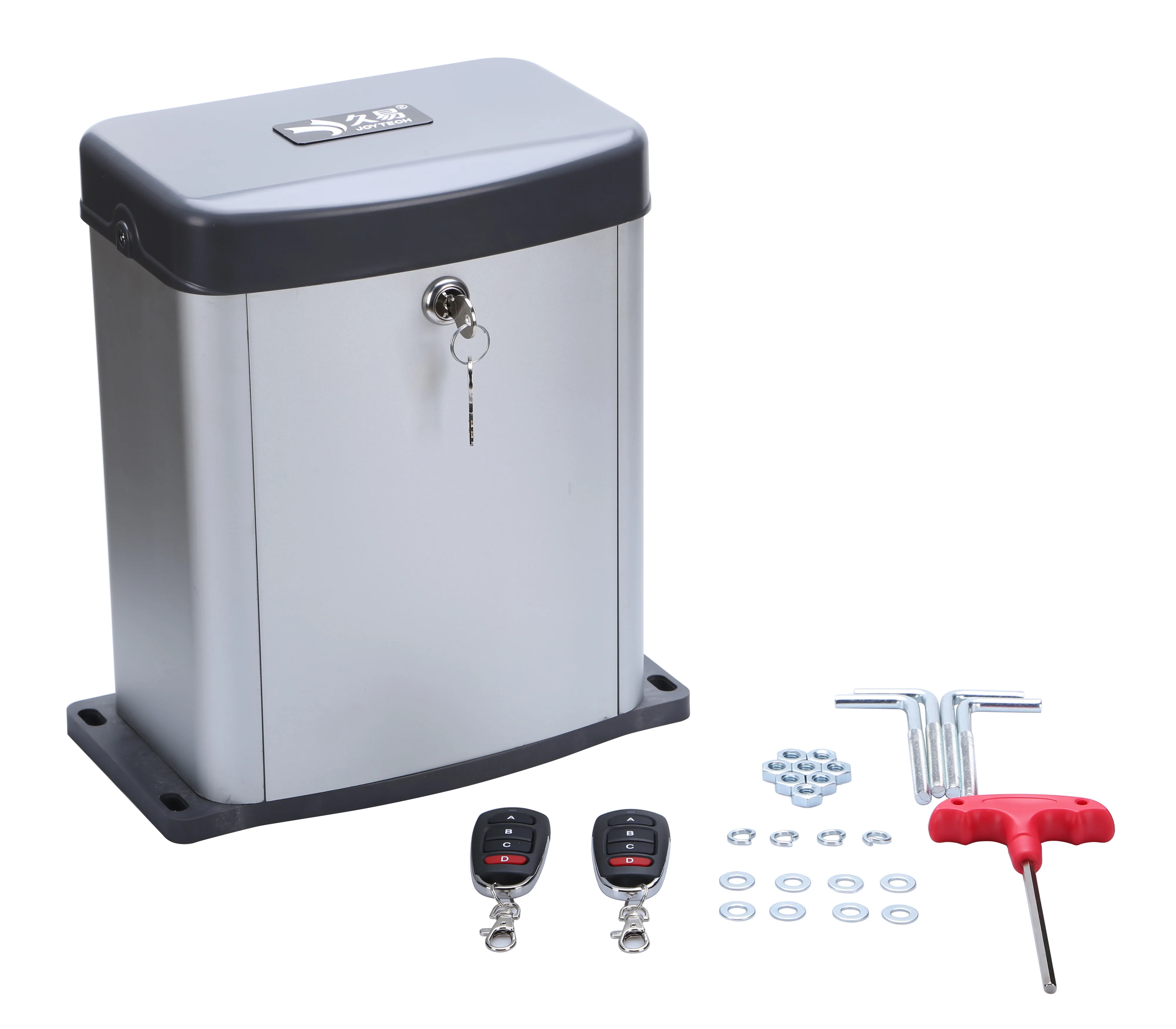 SOLAR POWER GATE OPENER / ELECTRONIC SLIDING GATE MOTOR PY300DC (300KG - CE)