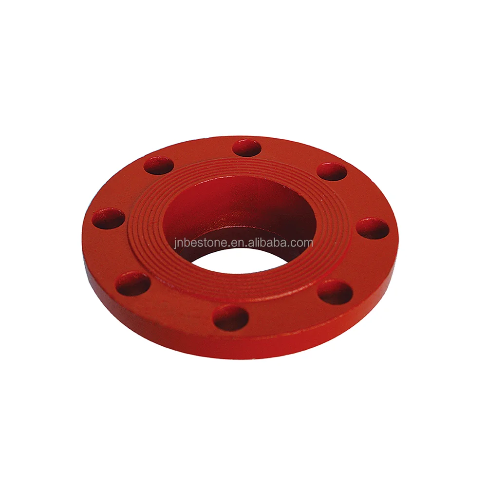 GGG40 DI Casting iron Flange Adapter/Adaptor fittings Grooved end 1.6 Mpa