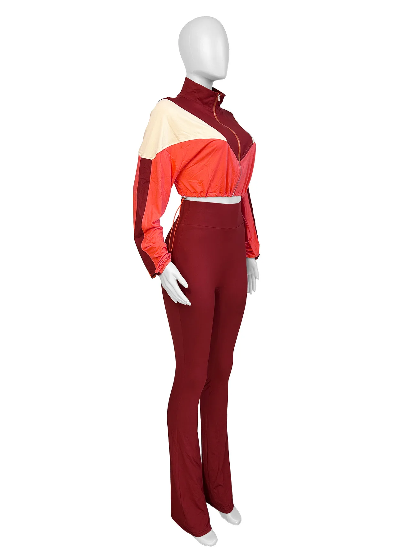 Fall 2024 Women Clothes Two Piece Tracksuits Activewear Sets Clothing 2 Piece Set Women Trending Slim Flare Yoga Pants Set