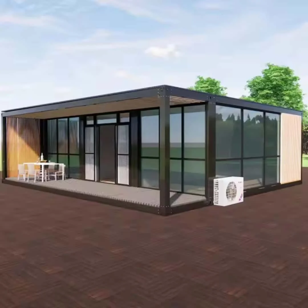 Rising Customized Windproof Factory Flat Pack Prefabricated Homes Container House Prefab Houses School For Real Estate Projects